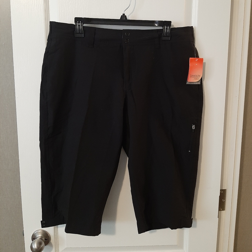 Danskin moisture wicking pants 12-14, black NWT